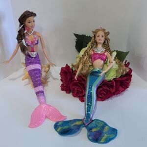 Vintage Barbie Mermaid Dolls